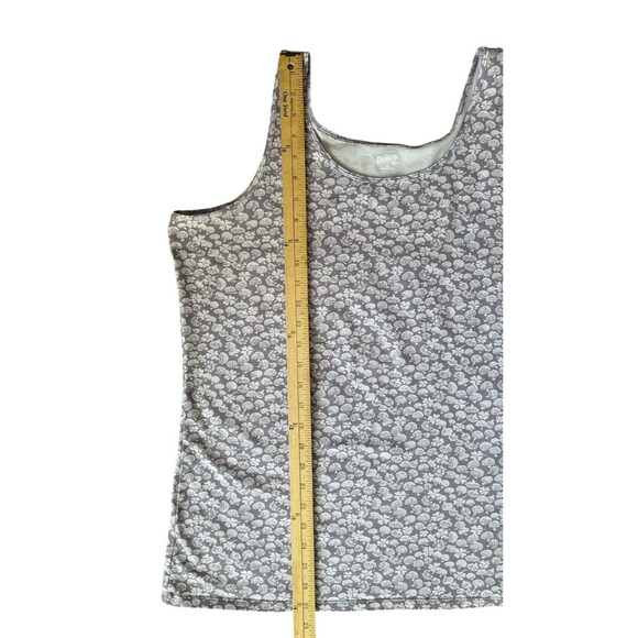 Duluth Trading Mushroom Floral Tank Top Women's Plus Size XXL Lavender Purple - Picture 10 of 14